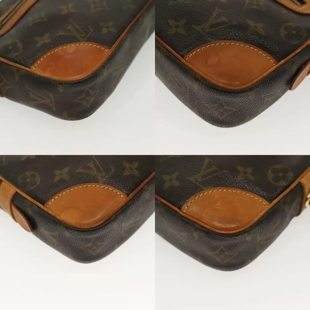 Louis Vuitton Monogram Marly Dragonne GM Clutch Bag Brown